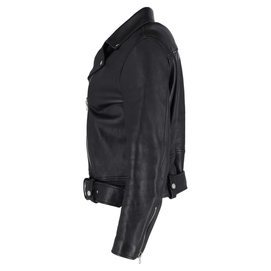 Acne Studios Zip-up Bikerjack in Zwart Leer - Image 2