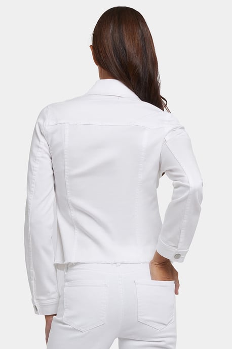 Gerafelde Zoomjack in Stretch Twill - Image 2