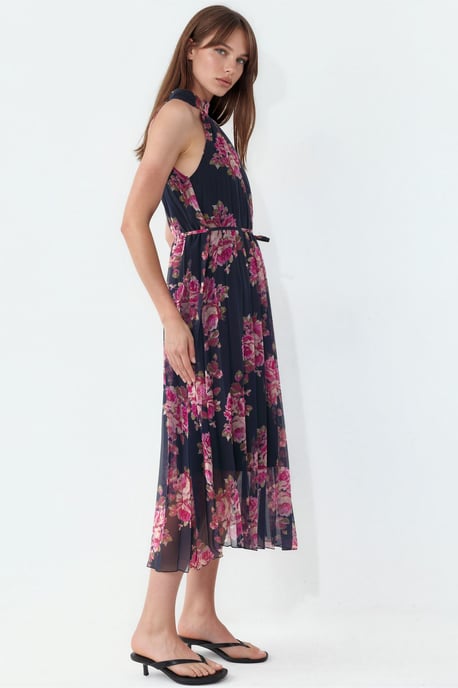 Floral Maxi-jurk met Strikdetail - Image 2