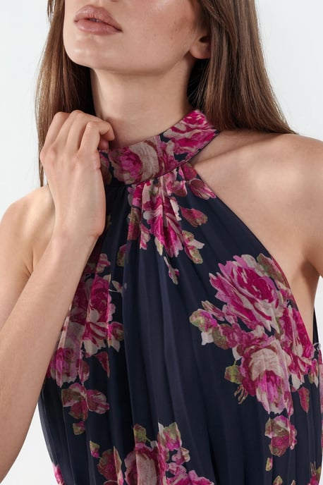 Floral Maxi-jurk met Strikdetail - Image 4
