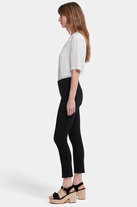 Ami Skinny Enkellange Pull-On Jeans In Soft-Contour Denim™ Met Zij-splitten - Image 5