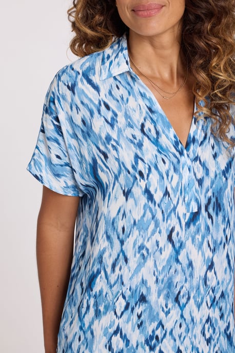 Becky Korte Mouwen Blouse - Image 5