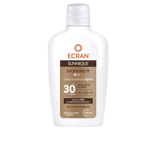 Ecran Sunnique Broncea+ Beschermende Melk Spf 30 200 ml - Image 1