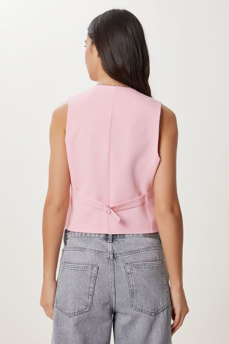 Crop Knop Vest - Image 3