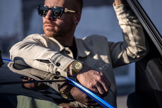 Rotorcraft Horloge Arcane Chrone Goud - Image 4