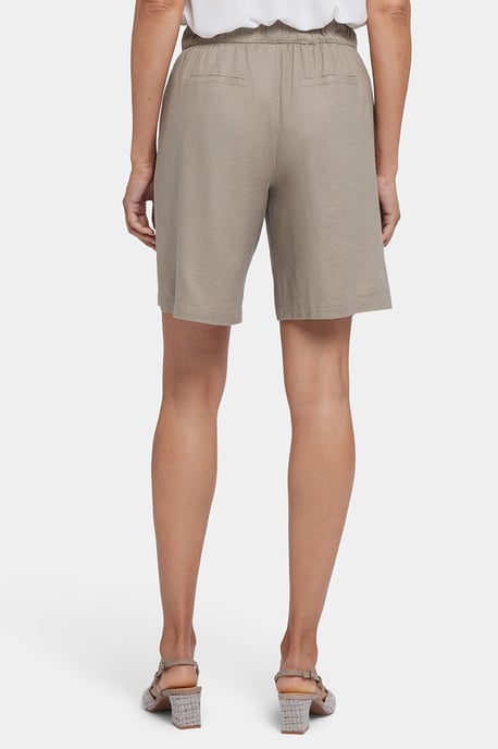 Luchtige Bermuda Shorts van Stretch Linnen - Image 2