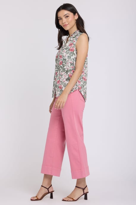 Mouwloze Blouse met Rimpelnek - Image 3