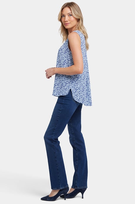 Mouwloze Pintuck Blouse - Image 3