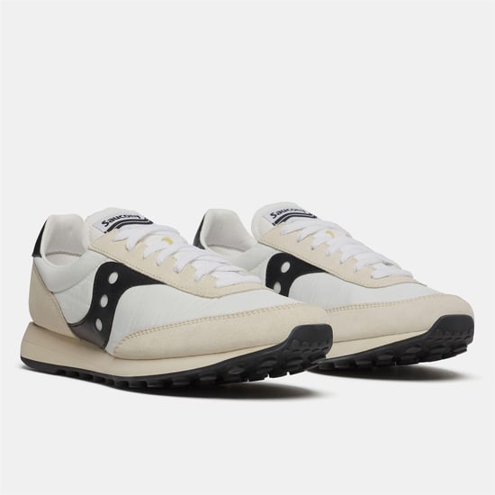 Saucony Unisex-sportschoenen van suède, maat 80 voor volwassenen (Wit, Zwart) - Image 2