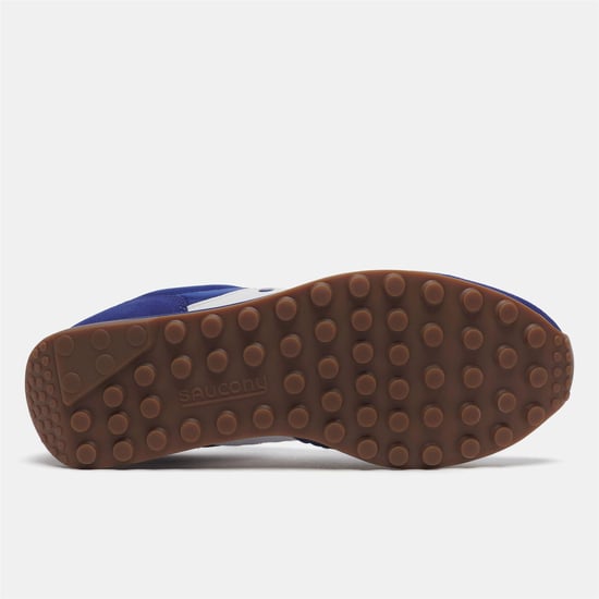Saucony Unisex-sportschoenen van suède, maat 80 voor volwassenen (Blauw/Wit) - Image 6