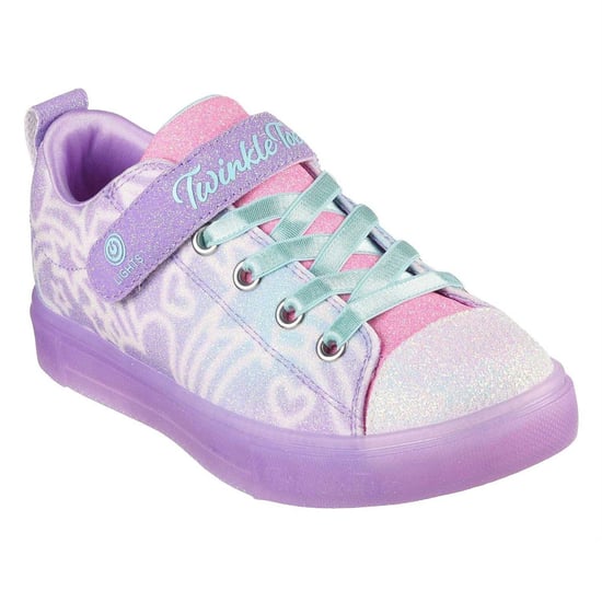 Skechers Twinkle Toes-sportschoenen voor kinderen (Lavendel/multikleurig) - Image 3