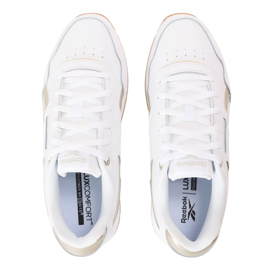 Reebok Vlakke sportschoenen voor dames met Glide Ripple Mesh-ontwerp (Wit/Zand) - Image 2