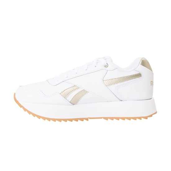 Reebok Vlakke sportschoenen voor dames met Glide Ripple Mesh-ontwerp (Wit/Zand) - Image 3