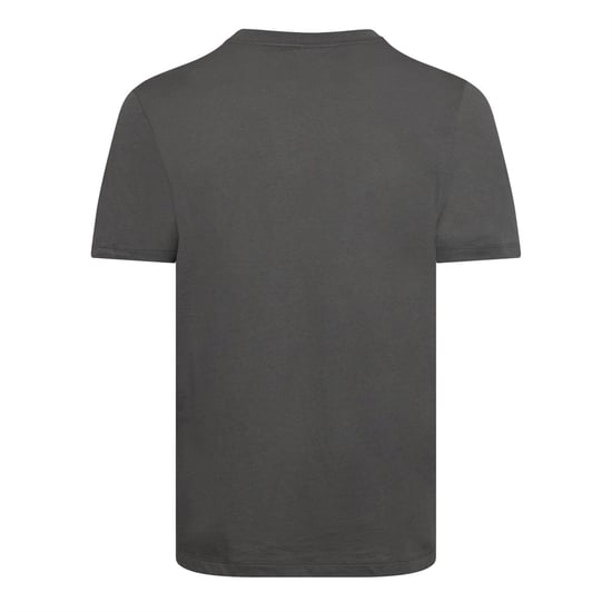 Hugo Heren-T-shirt met Dulivio-logo in contrasterende kleuren (Donkergrijs) - Image 2
