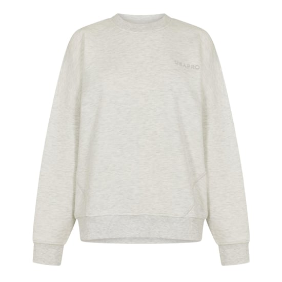 USA Pro Dames/Dames Klassiek Sweatshirt (Ijsmarmer) - Image 2
