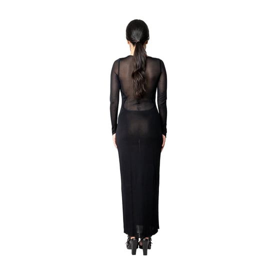 Mugler mesh lange jurk - jaren '90 - Image 3
