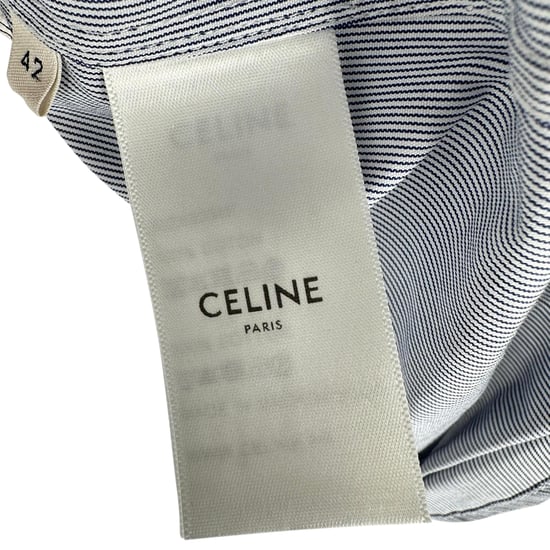 Celine Classic blouse met ruches en strepen in veelkleurig katoen - Image 6