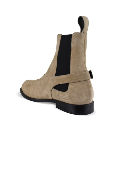 Balmain Balmain Anthem Chelsea-laarzen Beige - Image 3