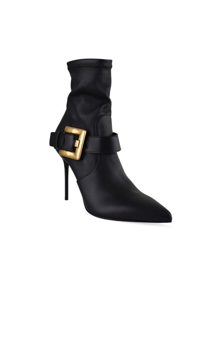 Balmain Anthem 95MM enkellaarzen Zwart - Image 2