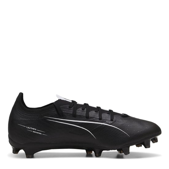 Puma Heren Ultra 5 Match Stevige Grond Voetbalschoenen (Zwart, Wit) - Image 5