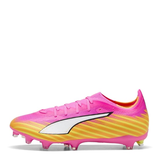 Puma Heren Ultra 5 Match Stevige Grond Voetbalschoenen (Roze) - Image 2