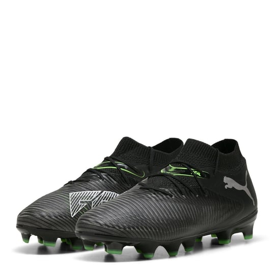Puma Voetbalschoenen voor kinderen: Future 8 Pro voor kunstgras (Zwart, Groen) - Image 1