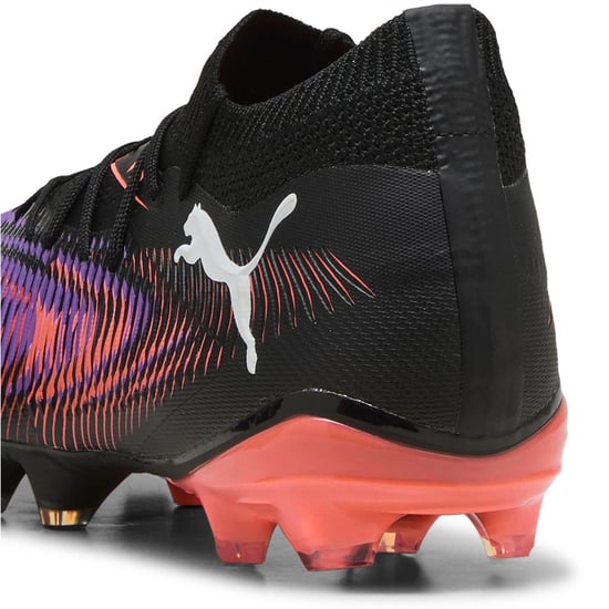 Puma Future 8 voetbalschoenen voor dames, nauwsluitende pasvorm, voor kunstgras (Zwart/Paars) - Image 5