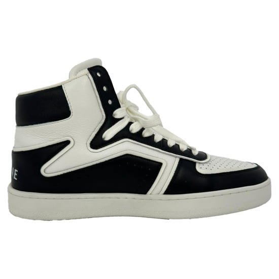 Celine Trainer CT-01 hoge sneakers in zwart leer - Image 1