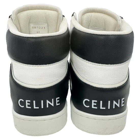 Celine Trainer CT-01 hoge sneakers in zwart leer - Image 6