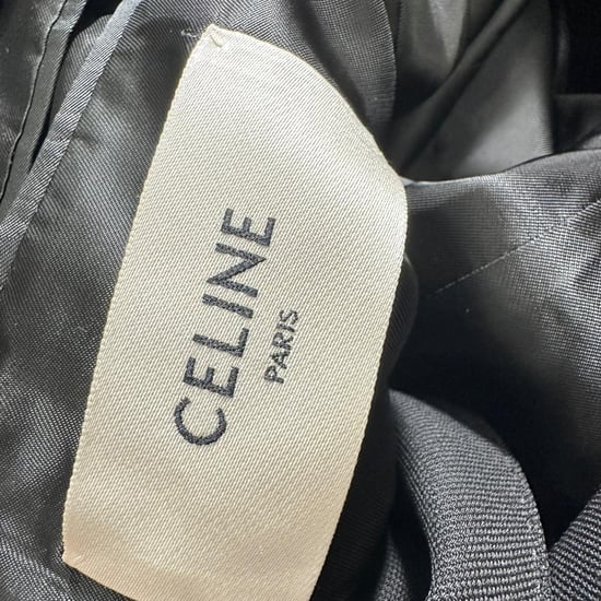 Celine double-breasted getailleerde blazer van zwarte wol. - Image 5
