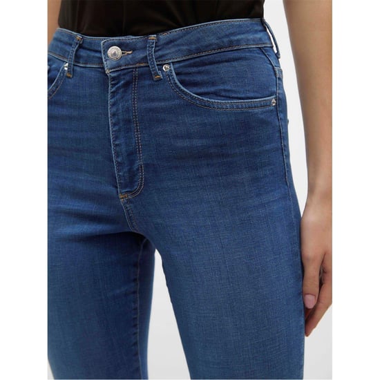 Vero Moda Skinny jeans met 5 zakken voor dames (Medium Blauw) - Image 6
