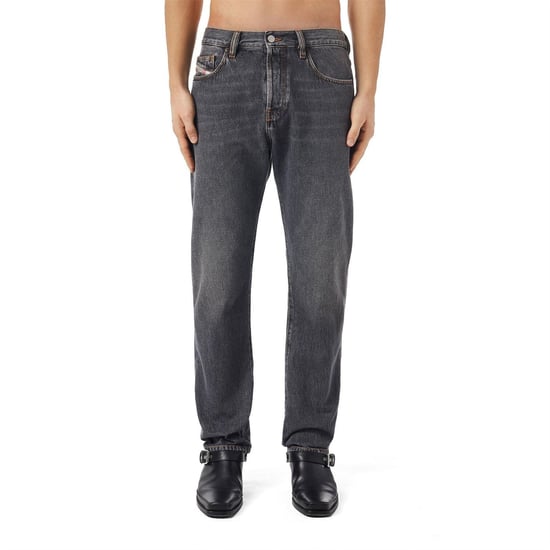 Diesel Heren Viker rechte jeans (Zwart) - Image 2