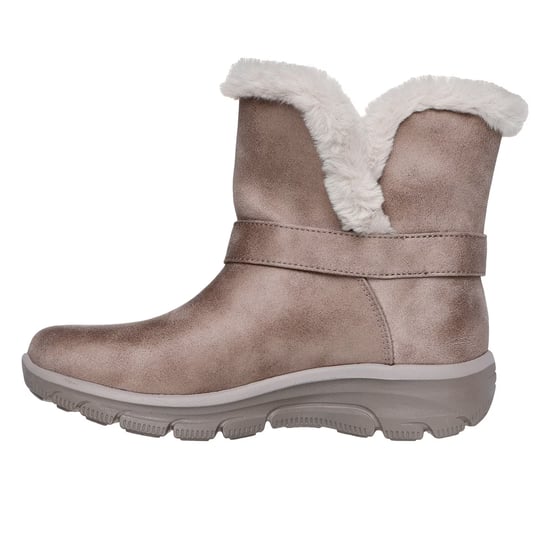 Skechers Dames Easy Going Dreamers enkellaarsjes (Donkere Taupe) - Image 2