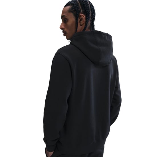 Nike Heren Club Fleece Pullover Hoodie (Zwart) - Image 4