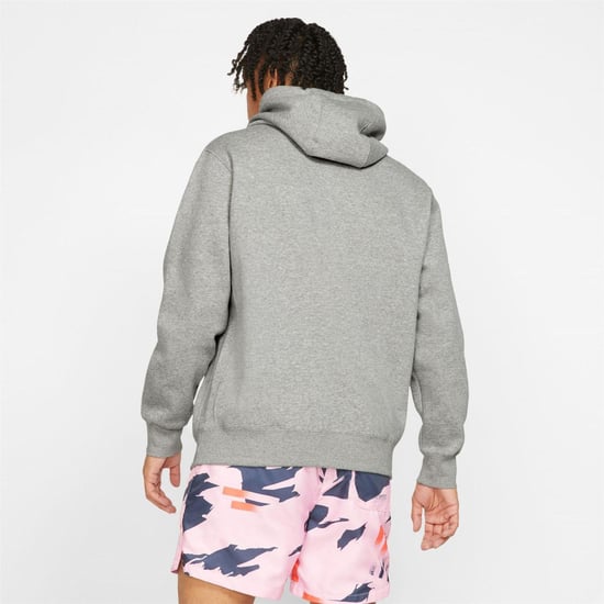 Nike Heren Club Fleece Pullover Hoodie (Grijs) - Image 4