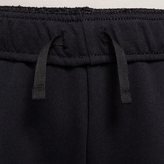 Nike Fleece-joggingbroek met kleurblokken voor kinderen (Zwart/Wit) - Image 5