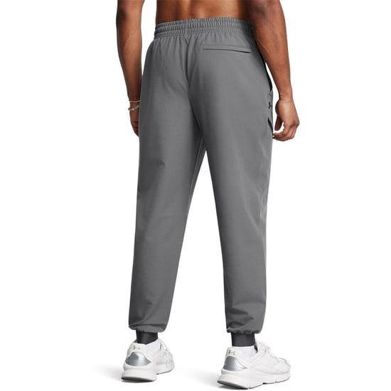 Under Armour Unstoppable geweven joggingbroek voor heren (Grijs/Zwart) - Image 4
