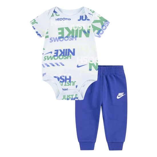 Nike Swoosh-pyjamaset voor babyjongens (Koninklijk Spel) - Image 1