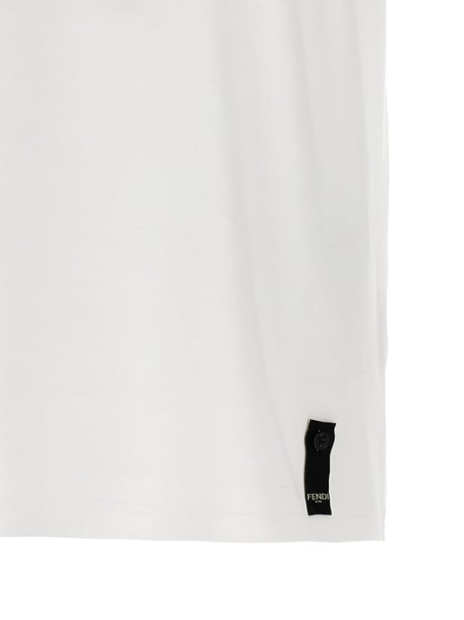 Fendi Witte Katoenen T-Shirt - Image 4