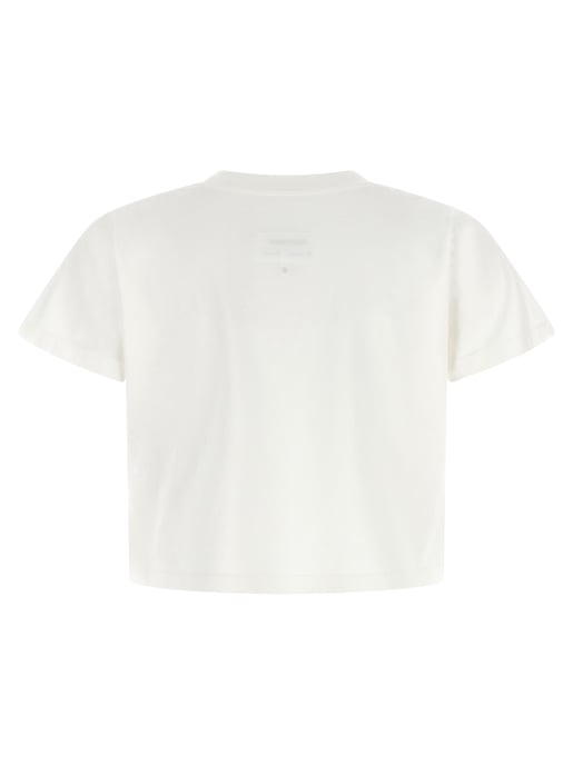 MM6 Maison Margiela Witte Katoenen T-shirt - Image 2