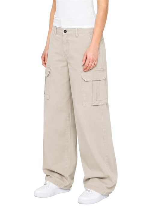 Enzo | Dames Cargo Baggy Jeans - Image 3