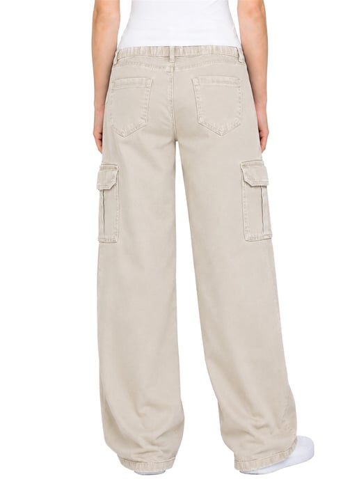 Enzo | Dames Cargo Baggy Jeans - Image 4
