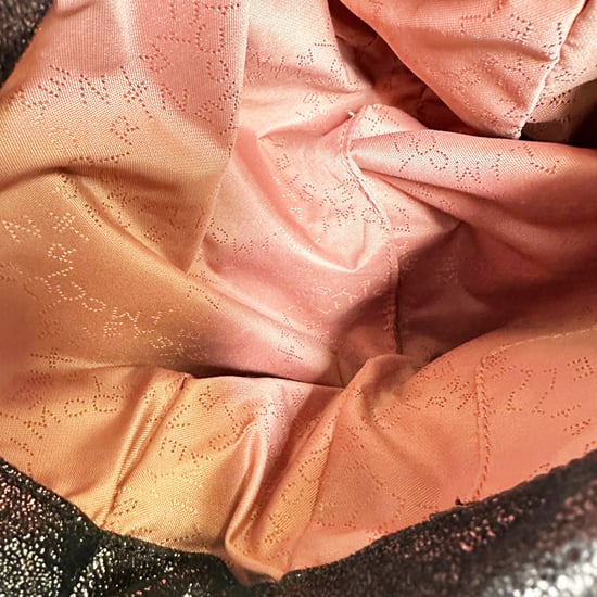 Stella McCartney Falabella Shoulder Bag in Black Metallic Faux Leather - Image 5