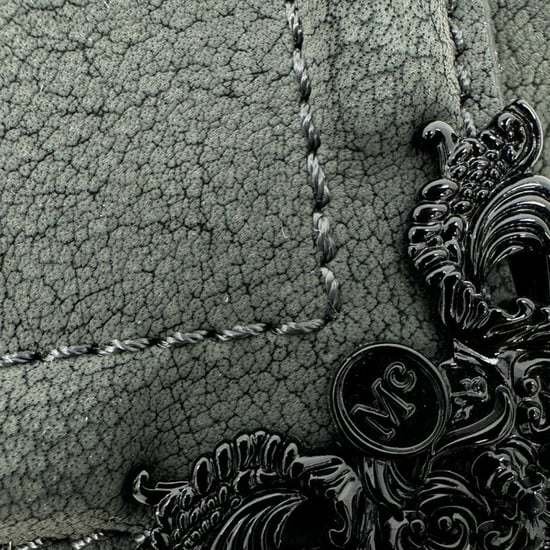 Alexander McQueen Chain Flap Schoudertas in Grijs Leer - Image 6
