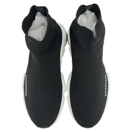 Balenciaga Speed Trainer Shoes in Black Polyester - Image 4