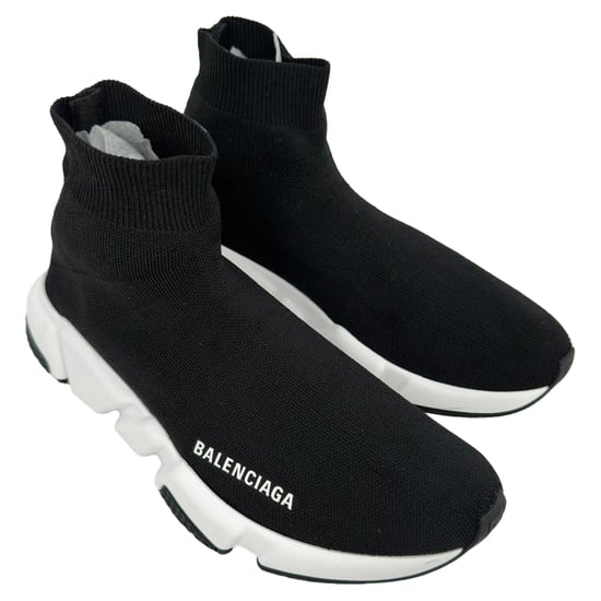 Balenciaga Speed Trainer Shoes in Black Polyester - Image 5