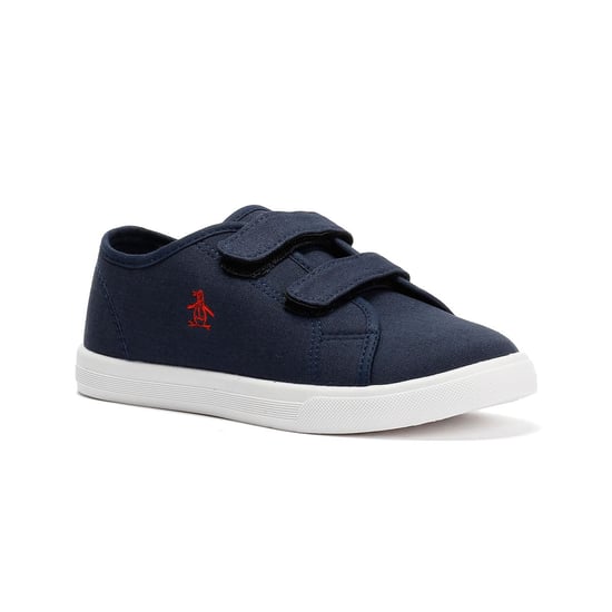 Penguin Junior Sparton Hook and loop Textiel Blauwe Sneakers - Image 2