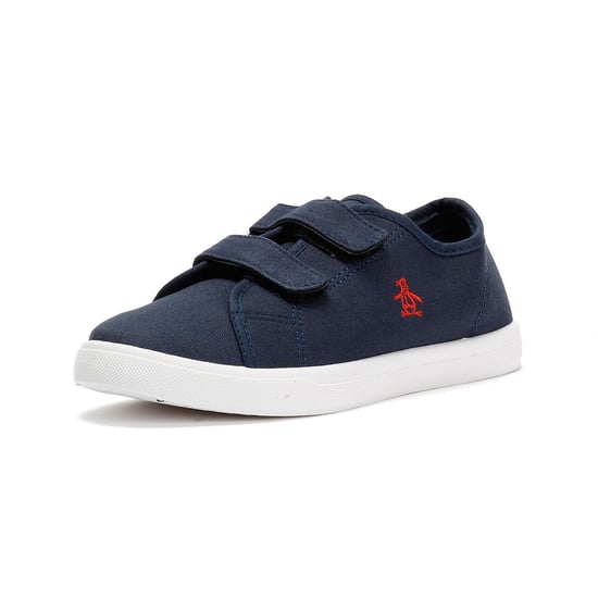 Penguin Junior Sparton Hook and loop Textiel Blauwe Sneakers - Image 3