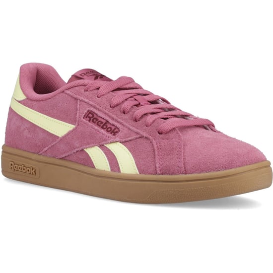 Reebok Court Retro Textiel Dames Studiopink/Yel/Haze/Blkcherry Sneakers - Image 1