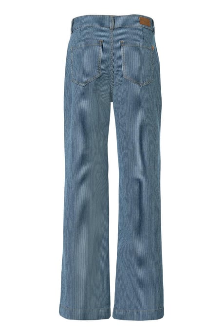 Caroline Tensen Charlotte Streep Broek Lichtblauw / Wit - Image 5